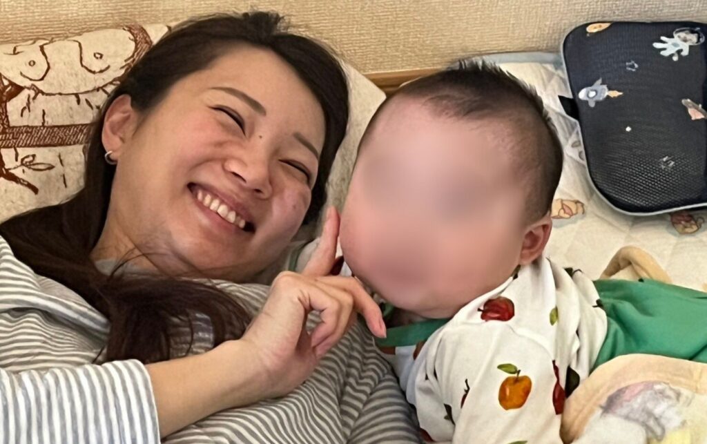 甥っ子さんと④（＠akiho_yamashitaさんより提供）