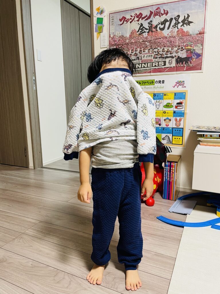 普段の息子さん④（＠negativekirinさんより提供）