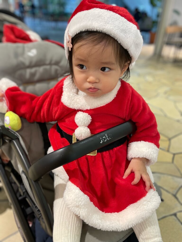 娘さんの様子⑦（＠cutebabytokerさんより提供）