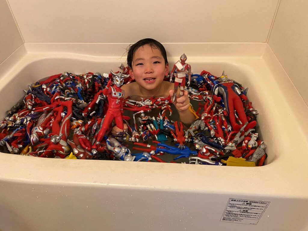 6歳の頃（＠shirotsu918さんより提供）