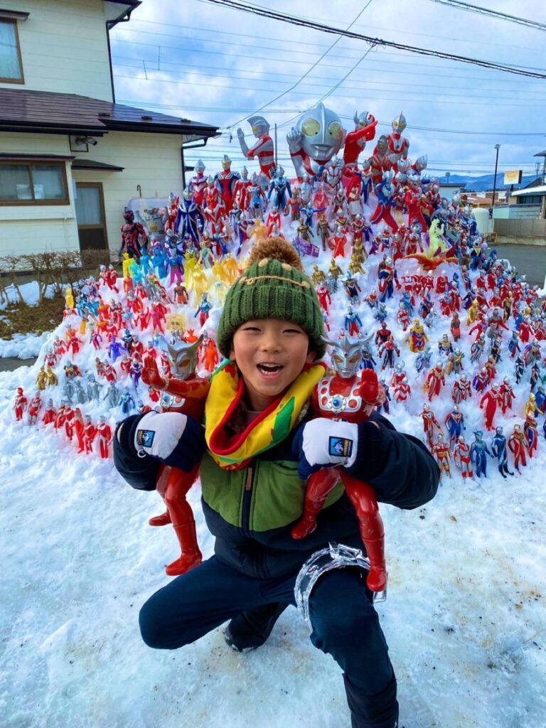 6歳の冬①（＠shirotsu918さんより提供）