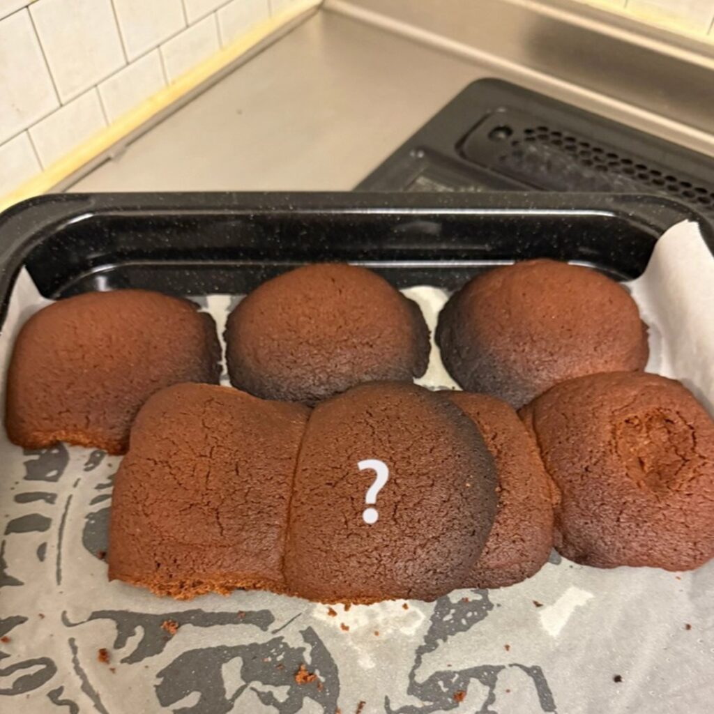 クッキーがくっついちゃった（@__natsunさんより提供）