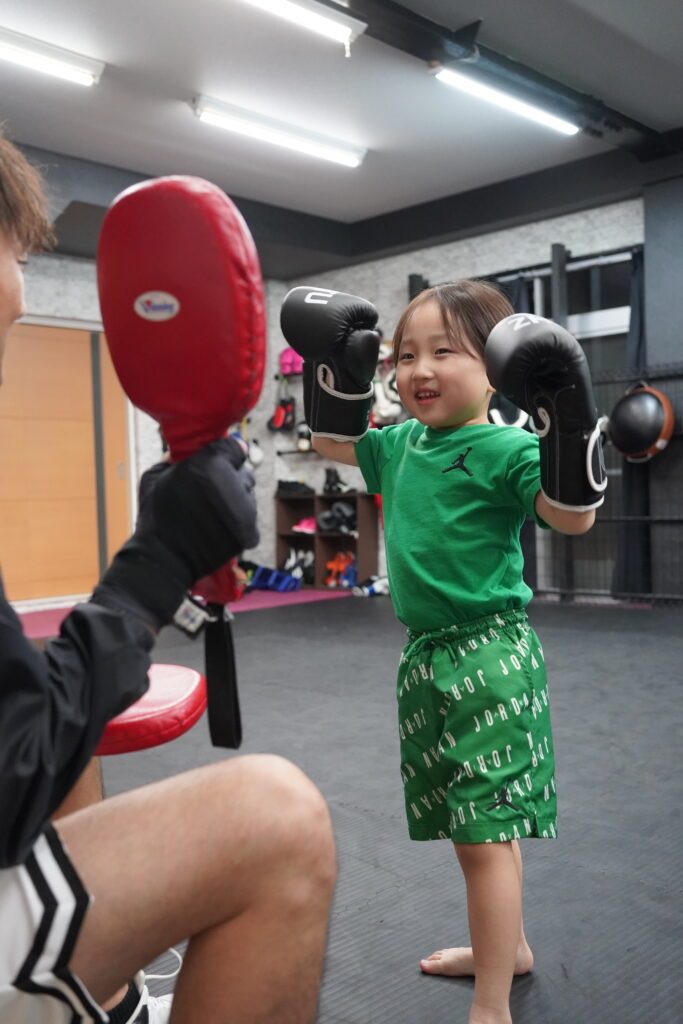 ボクシングに挑戦（＠decapri123さんより提供）