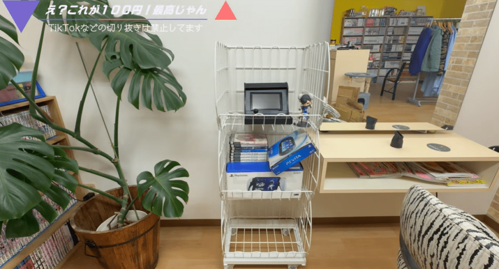 ゲーム機を陳列（＠kazu9193さんより提供）