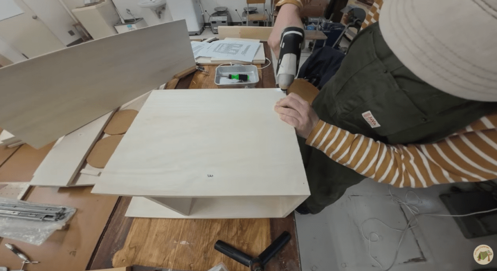 ネジで固定（＠55HisaChallengeさんより提供）