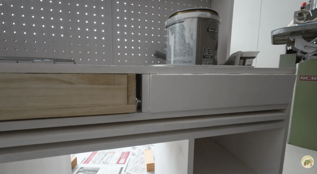 引き出しを設置（＠55HisaChallengeさんより提供）