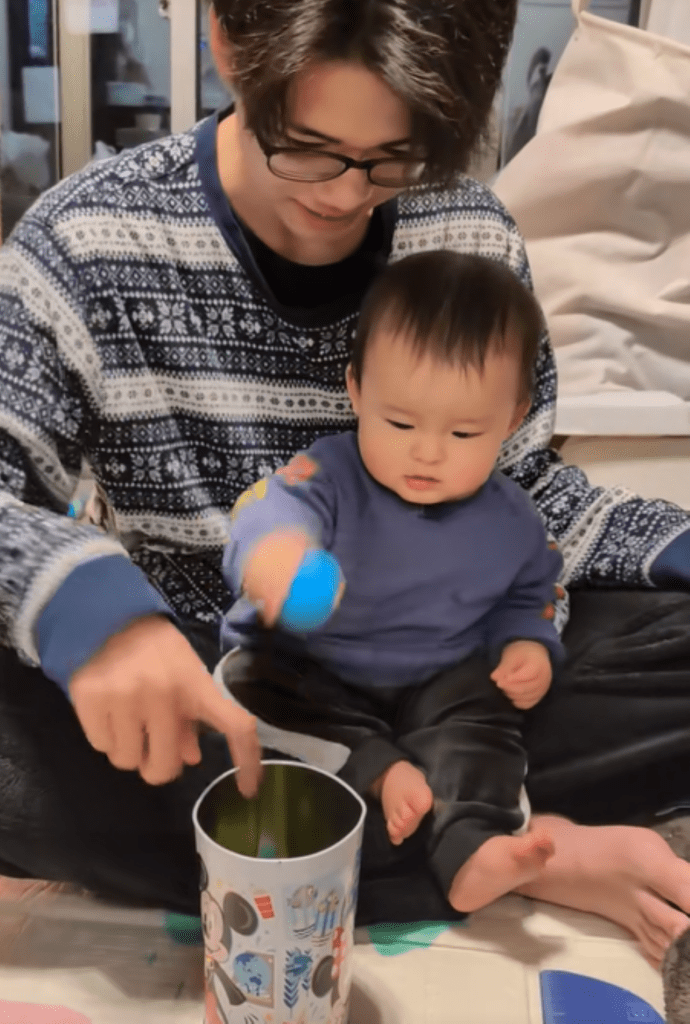 遊び方を教えるお兄ちゃん（＠ahhkun215さんより提供）