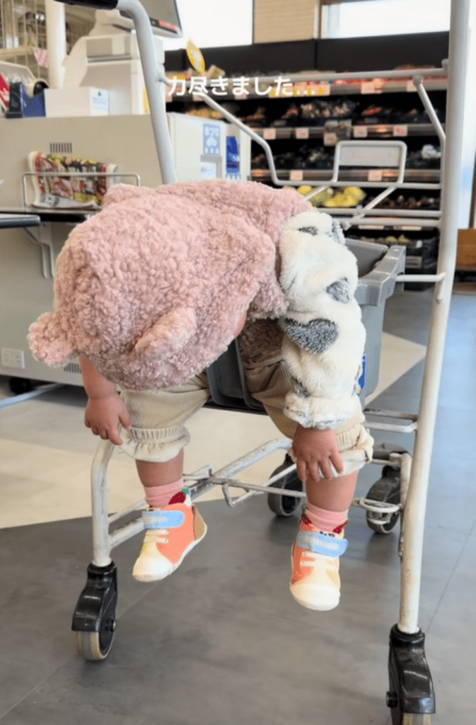 力尽きた娘さん（＠yuzu.yuki.fuuさんより提供）