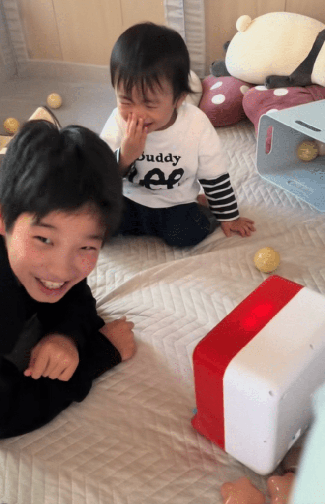 【実際の写真】弟くんが持ってきたもの