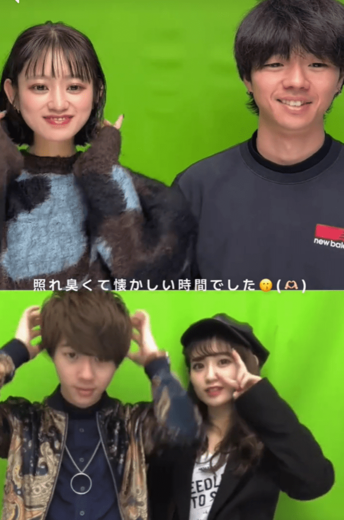 過去と現在の撮影風景③（＠0316rukiさんより提供）