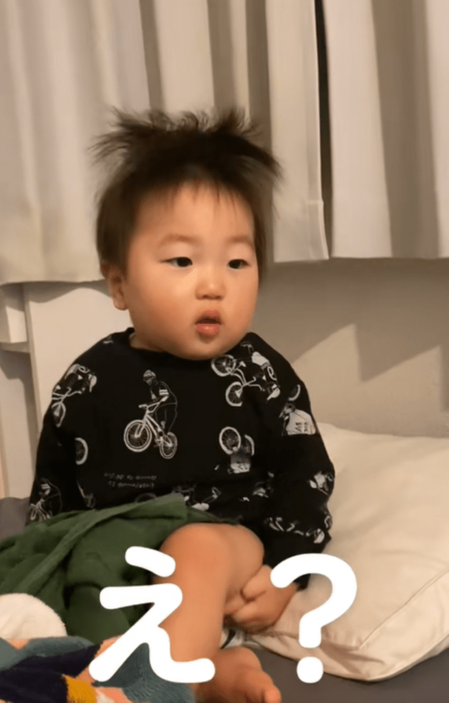 2歳4ヶ月の息子さん（＠decapri123さんより提供）