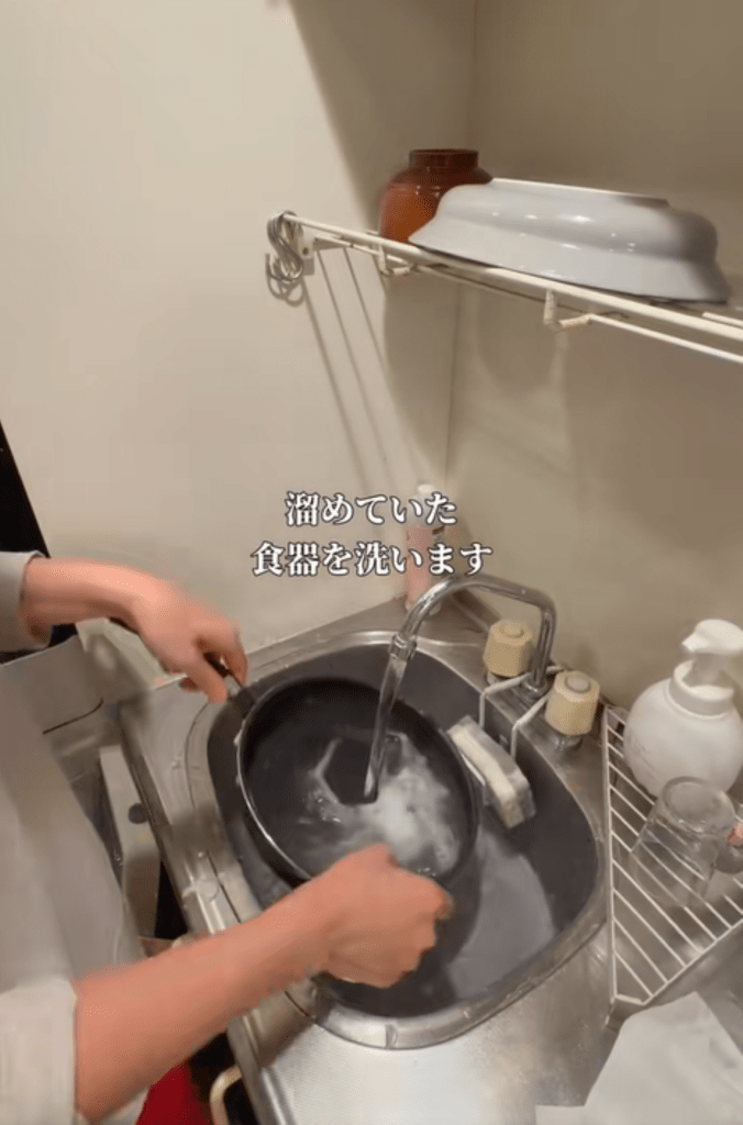 洗い物も一掃（＠hotoya28さんより提供）