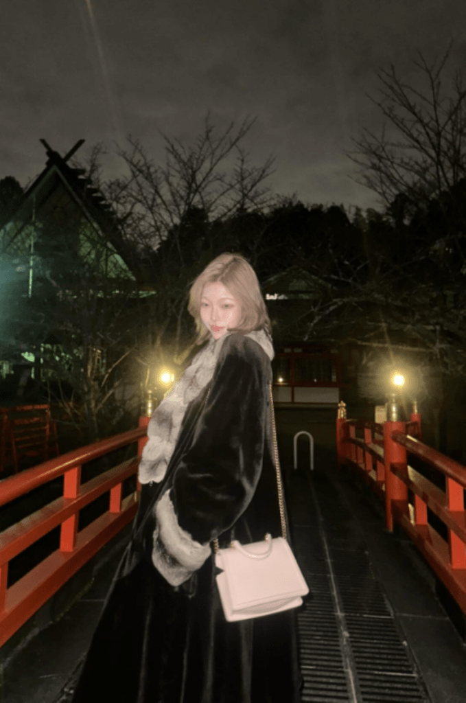 ロングコートコーデ（＠omuraisu0613さんより提供）