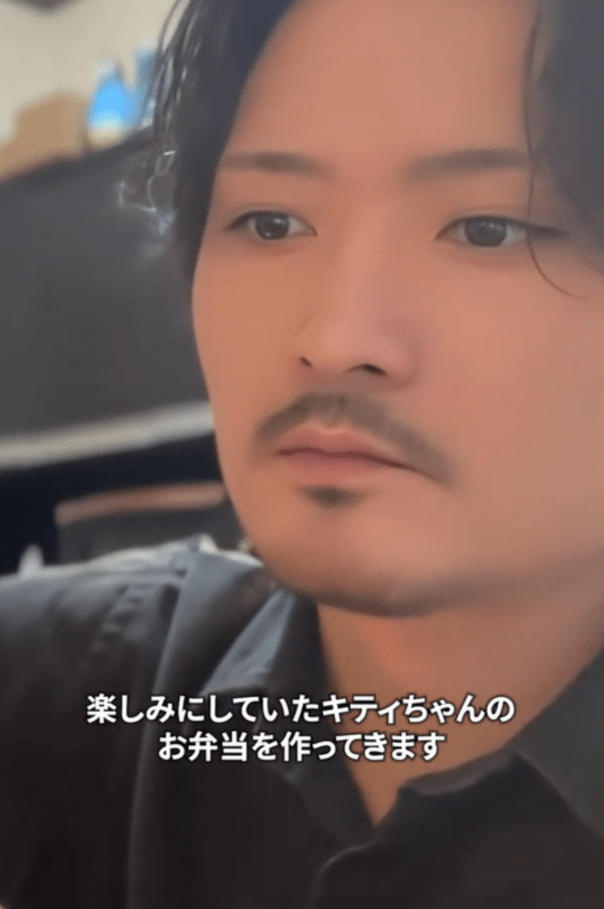 キャラ弁を作るパパさん（＠taiyou_spさんより提供）