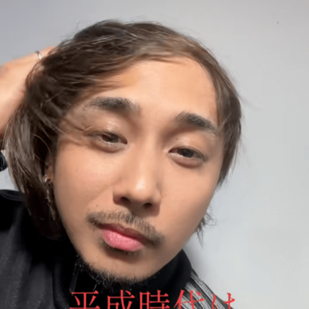 ウィッグが外れた？！（@katsuranikiさんより提供）