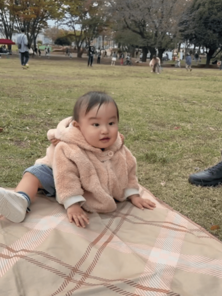 ピクニック、楽しいなぁ～（@keichannikkiさんより提供）