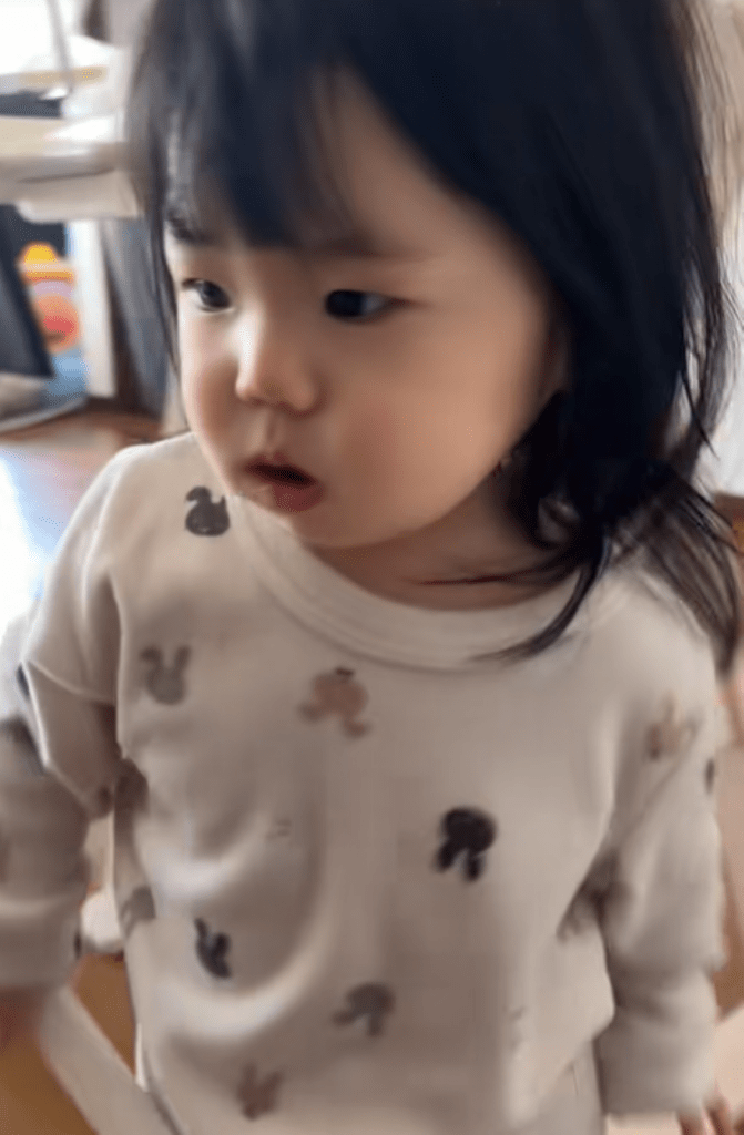 普段の娘さんの様子（＠_sei_sei_11さんより提供）