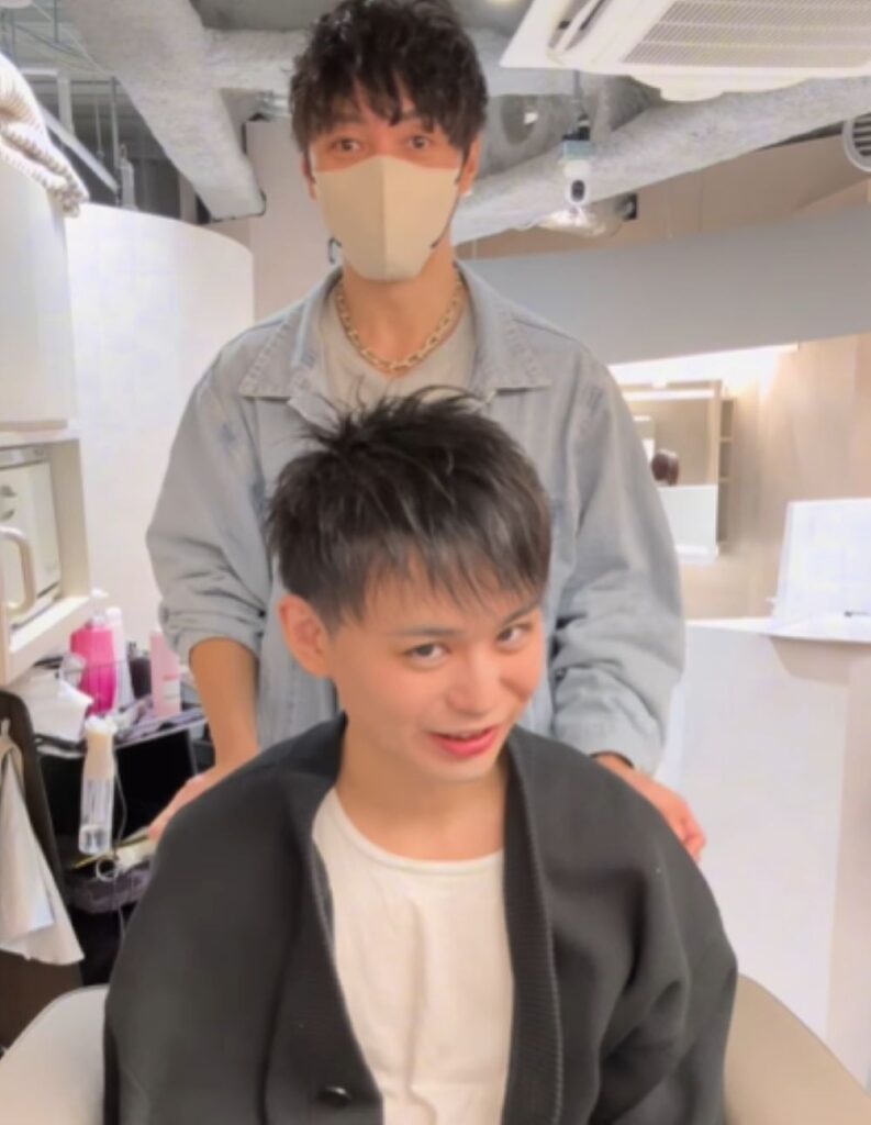 イメチェン後③（＠lalaroomo_horikoshiさんより提供）