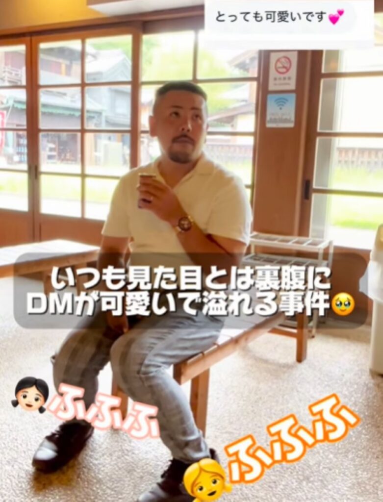 かわいらしいパパさん⑤（＠suzushiochanさんより提供）