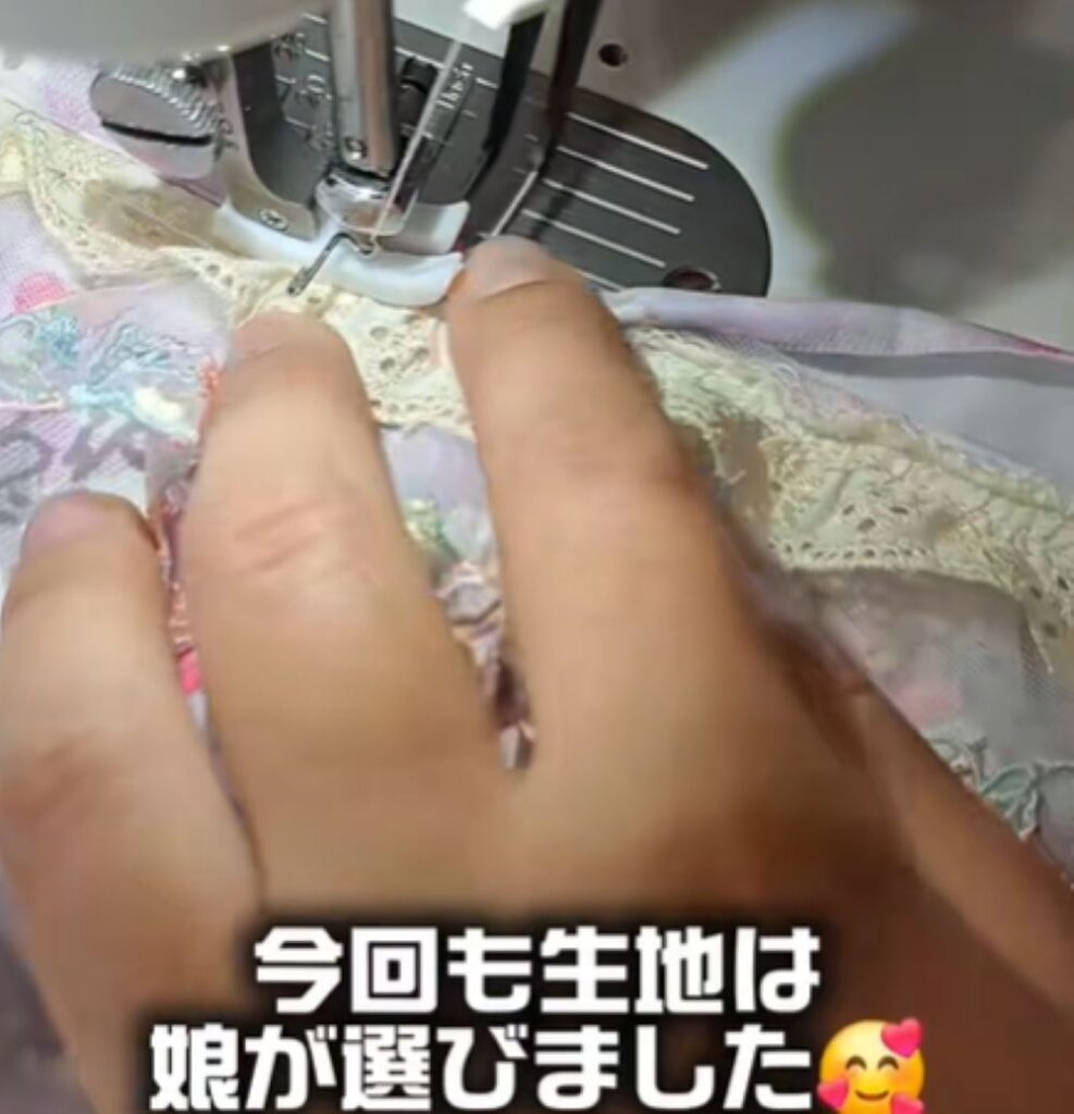 製作の様子③（＠konikoni_nikoさんより提供）