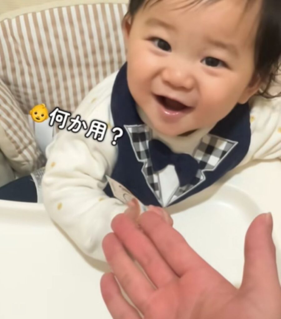 ニコニコの息子さん（＠aka.ultraman1さんより提供）