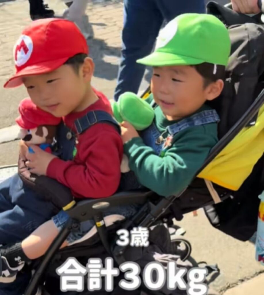 3歳の誕生日（＠twins_recipi_yuさんより提供）