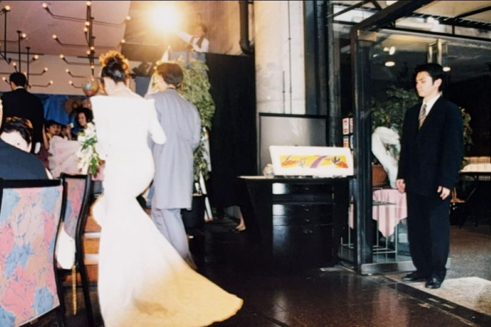 【実際の写真】娘さんのドレス姿