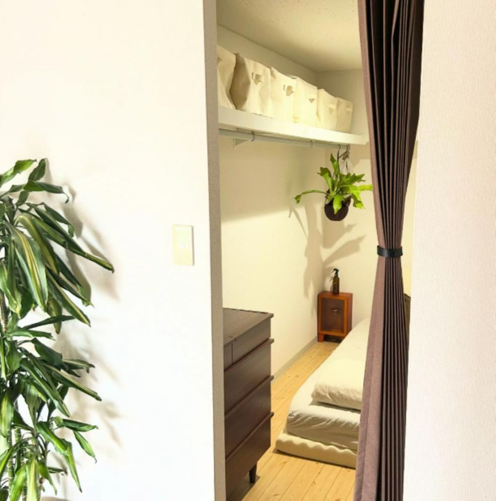 収納＋寝室に（＠nee_roomさんより提供）