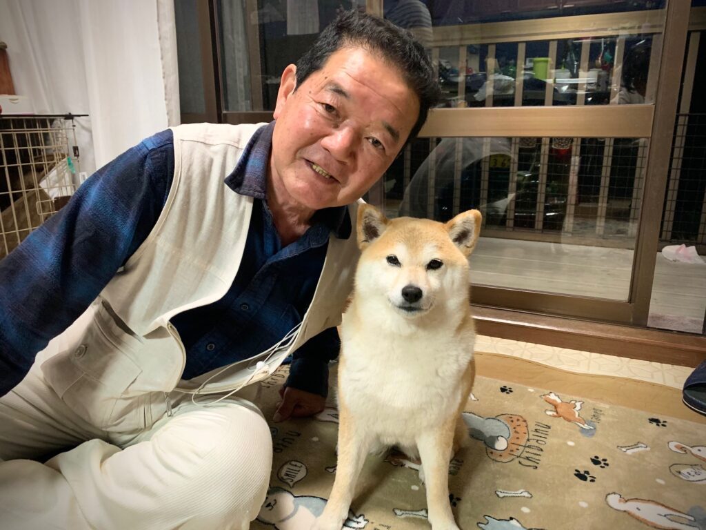 【実際の写真】お父さんの様子