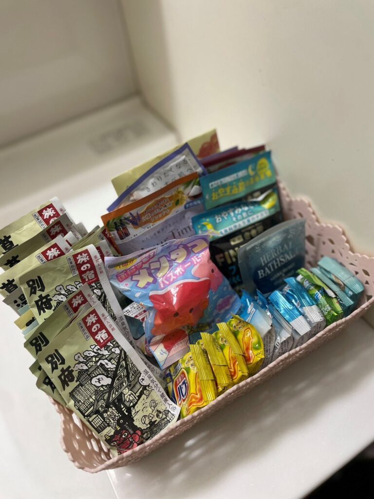 入浴剤のストック（＠chippa31さんより提供）