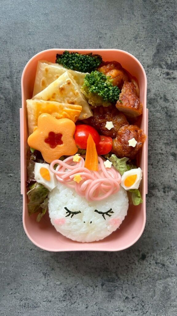 パパさん作のお弁当⑤（＠yu_ijukazokuさんより提供）