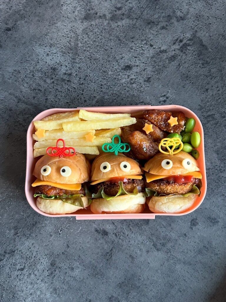 パパさん作のお弁当⑧（＠yu_ijukazokuさんより提供）