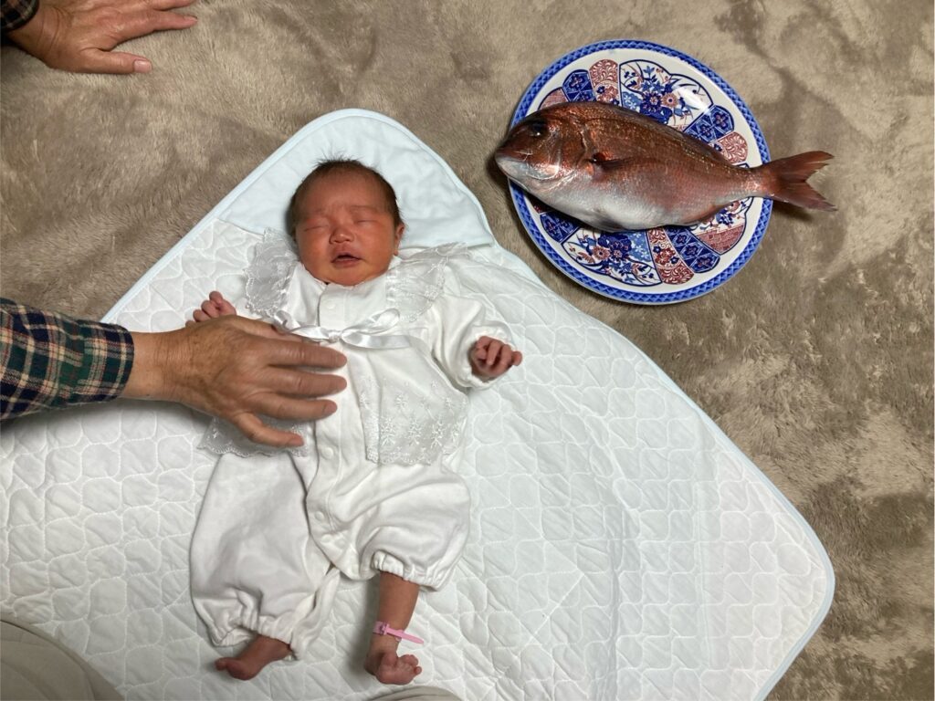 出産後のお披露目（＠ohananoko.15さんより提供）