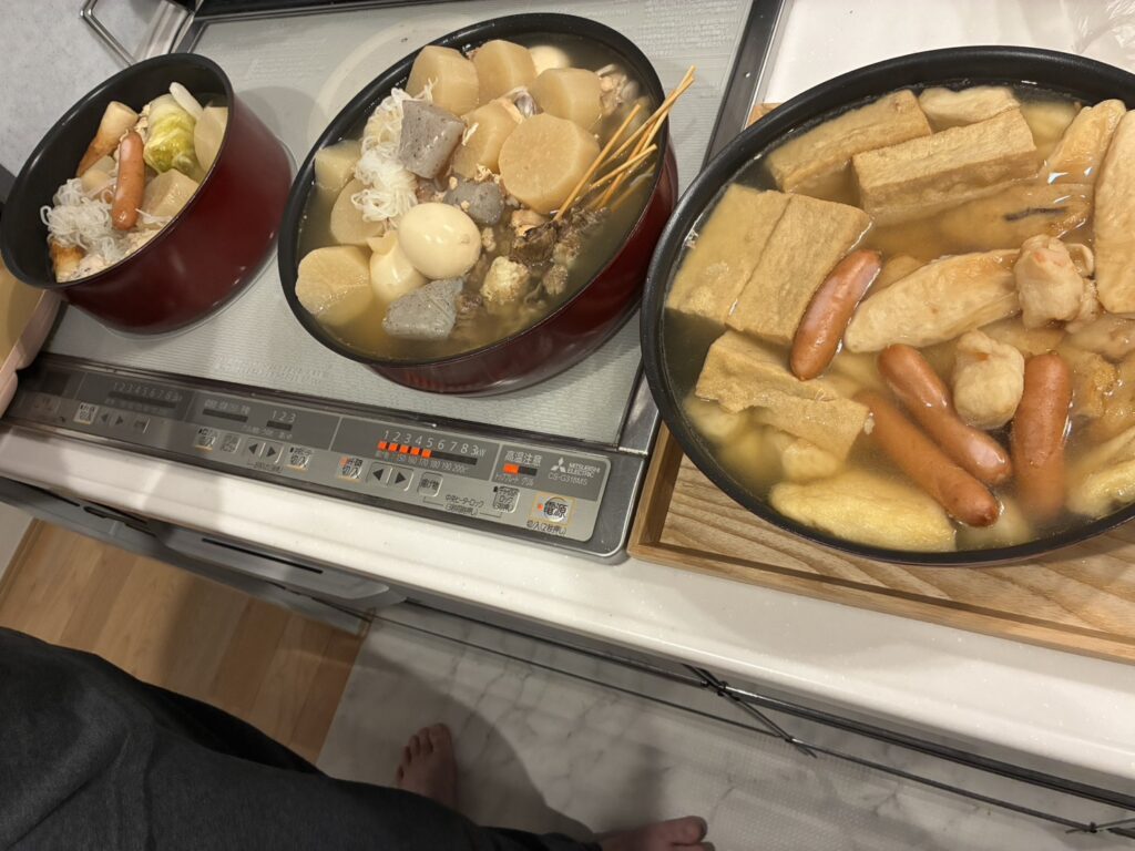 大量のおでん（＠ohananoko.15さんより提供）