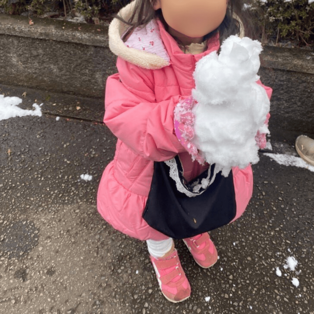 普段の娘さん②（＠giragiraonnaさんより提供）