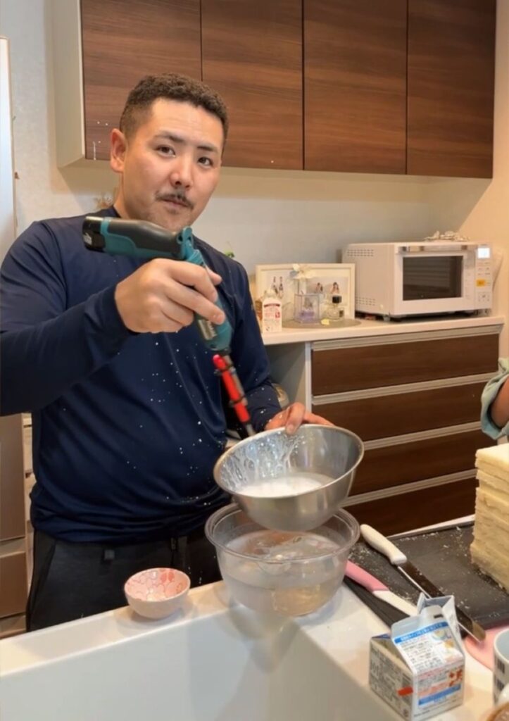 娘さんのためにがんばるパパさん②（＠suzushiochanさんより提供）