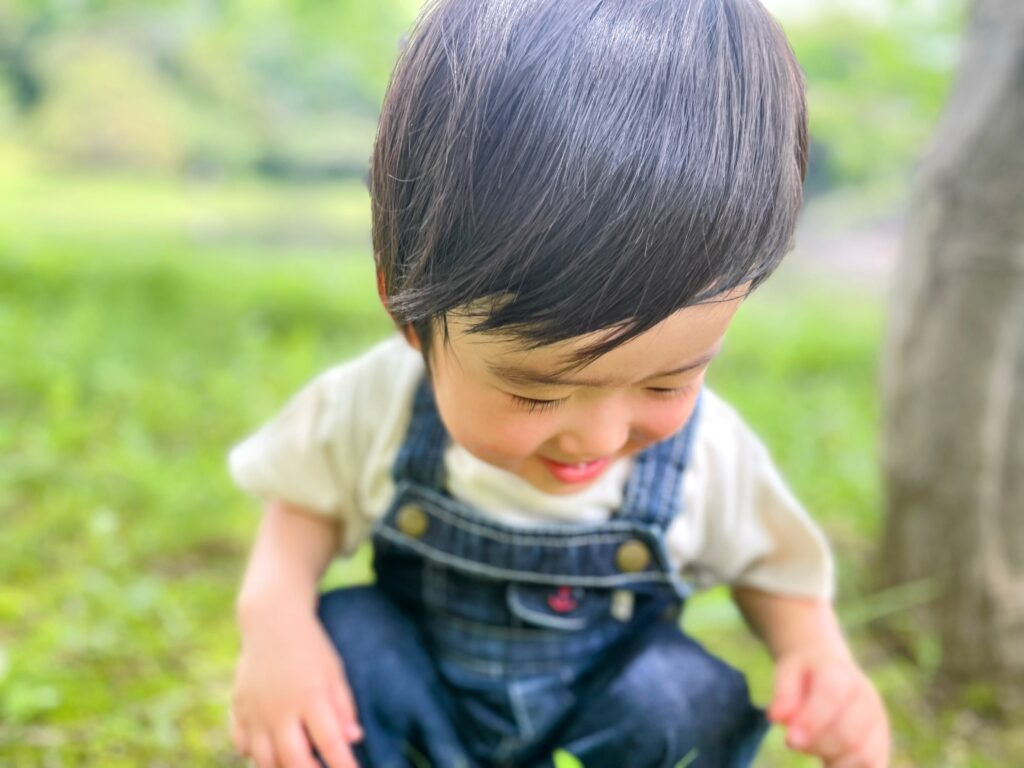 普段の息子さん⑤（＠cutebabytokerさんより提供）