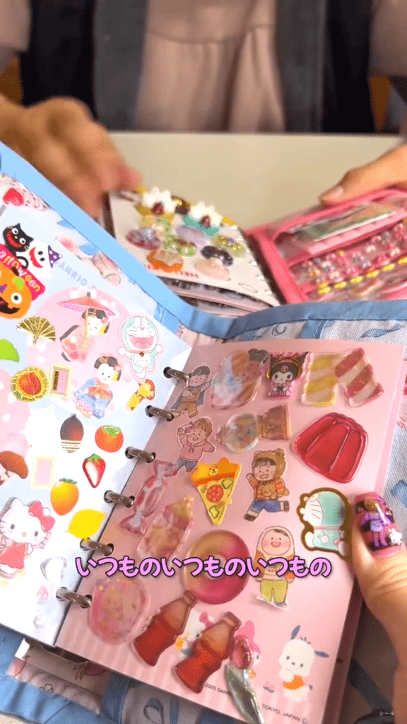 シール交換会⑥（@yaco.vlogさんより提供）