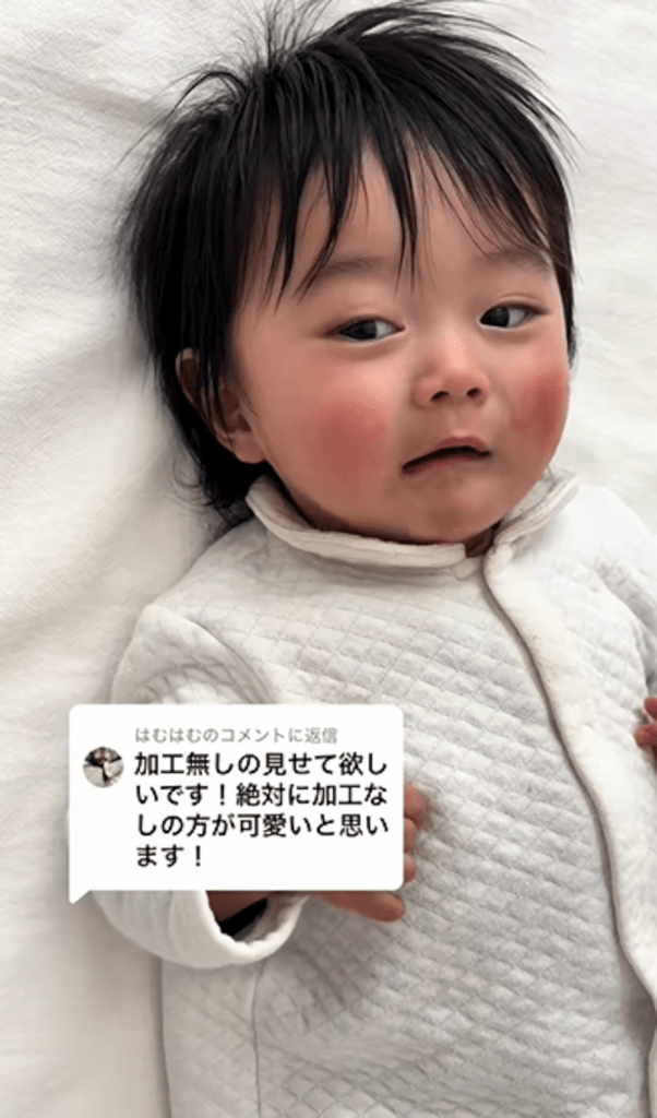 生後6ヶ月の頃の息子さん③（＠riobaby0805さんより提供）