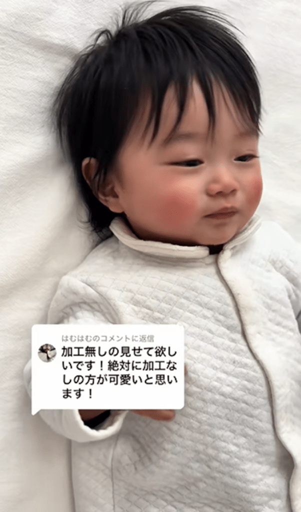 生後6ヶ月の頃の息子さん④（＠riobaby0805さんより提供）