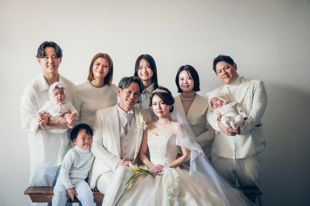 家族との集合写真②（＠8.7.3.3さんより提供）