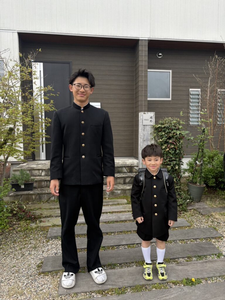 お兄ちゃんと弟くん①（＠risa_okano2さんより提供）