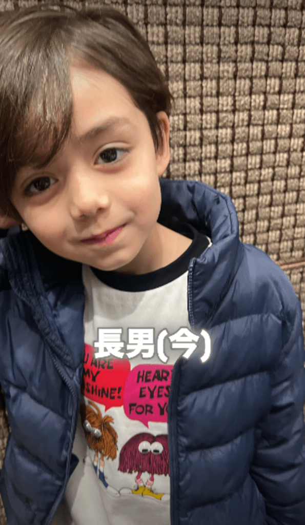 現在の長男くん（＠kokochi_lさんより提供）