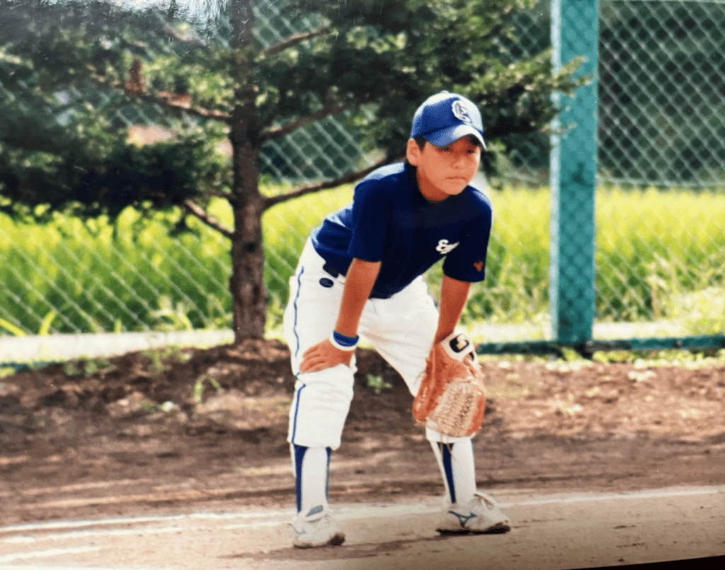 野球をしている様子④（川嶋選手より提供）