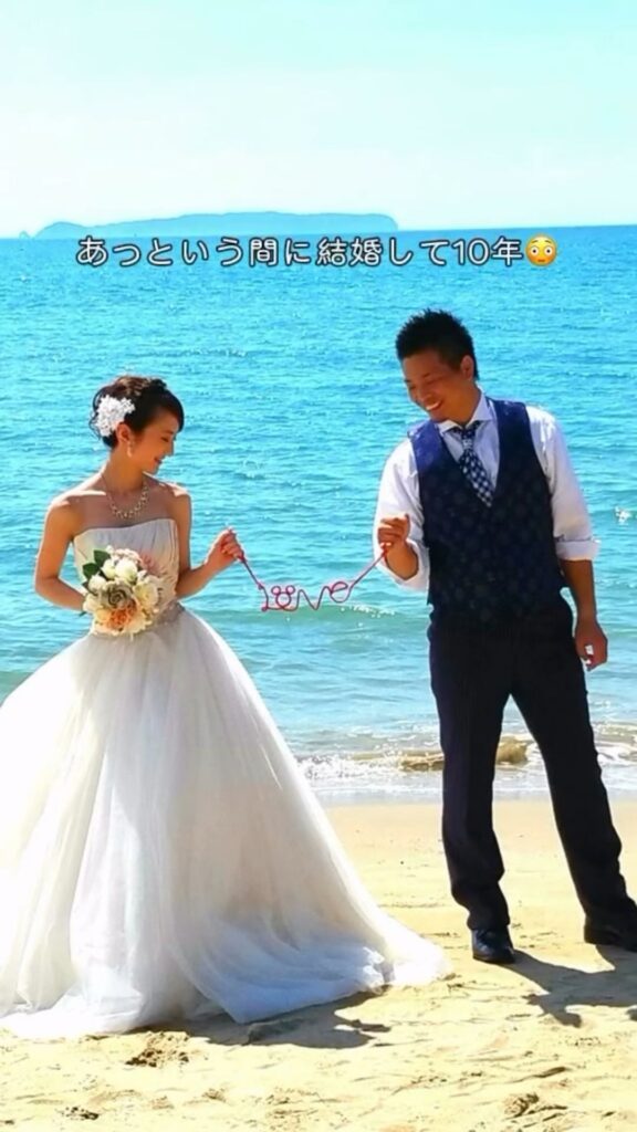 ウエディングフォト（@baby_coco.17さんより提供）