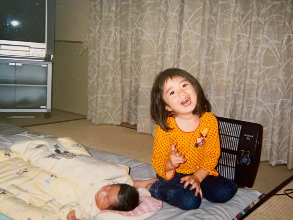 幼少期の様子④（＠ayana____12.24さんより提供）