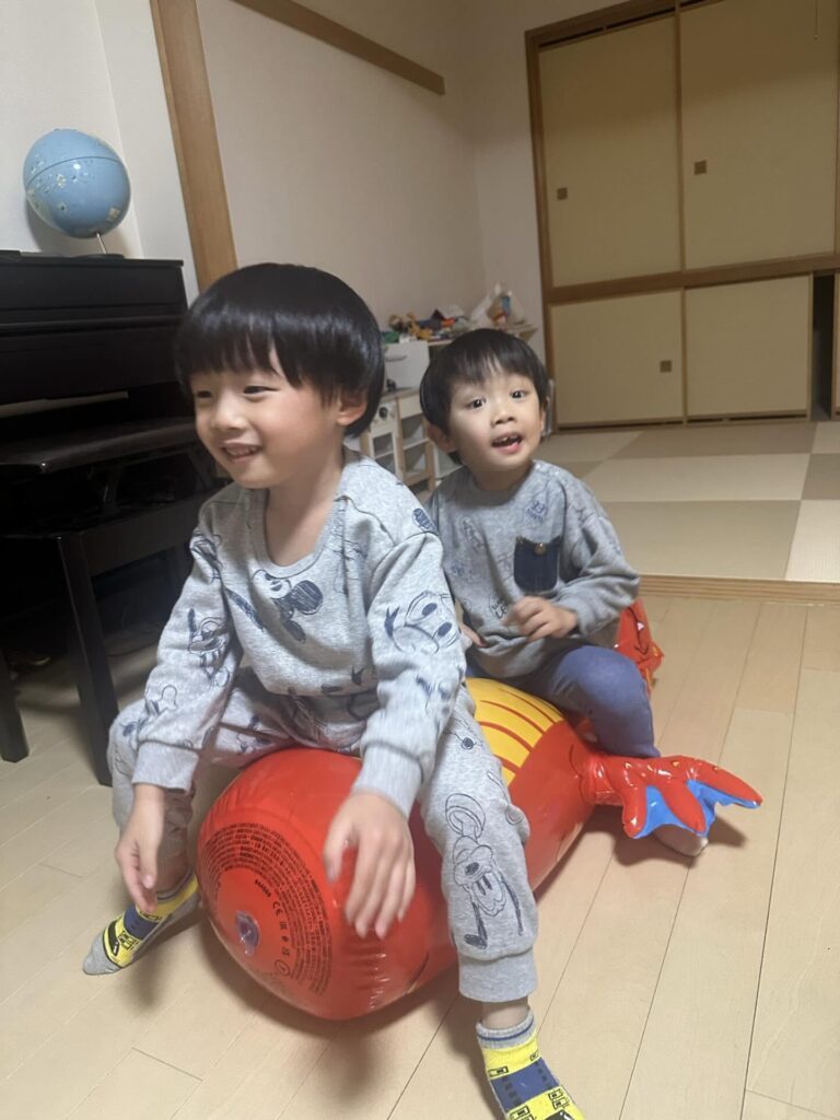 普段の様子①（＠futago_wonder4さんより提供）