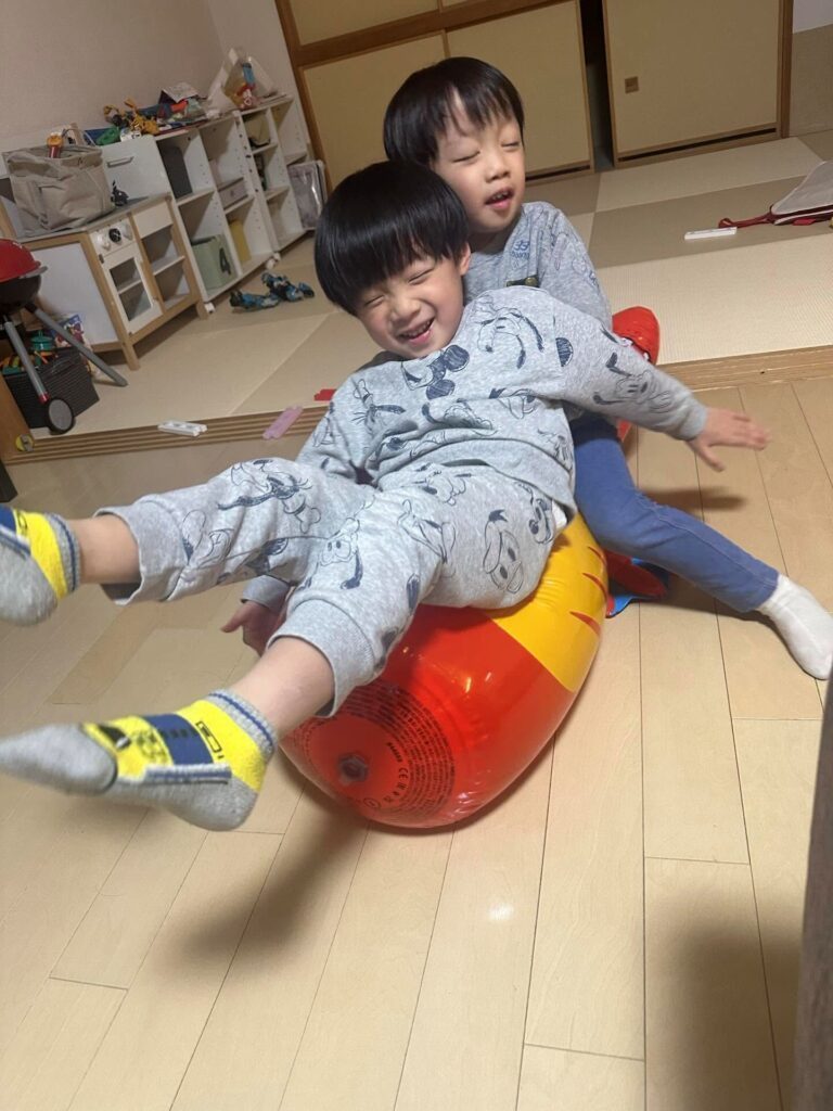 普段の様子②（＠futago_wonder4さんより提供）