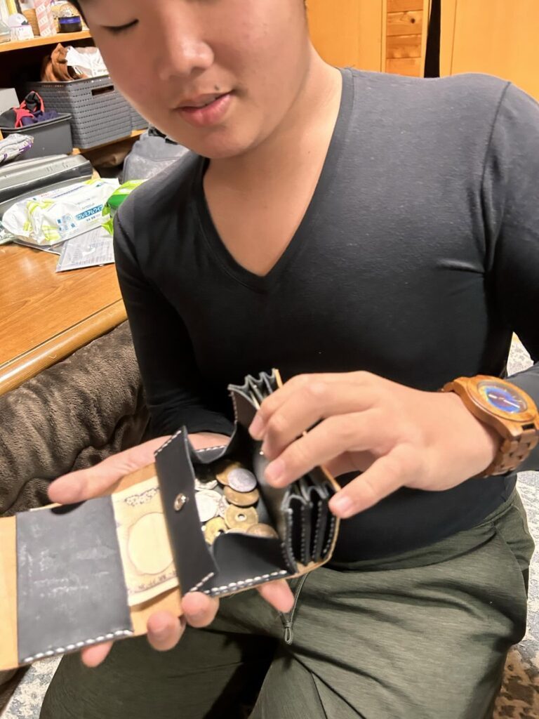 息子さんが作った財布⑦（＠rikurioreoさんより提供）