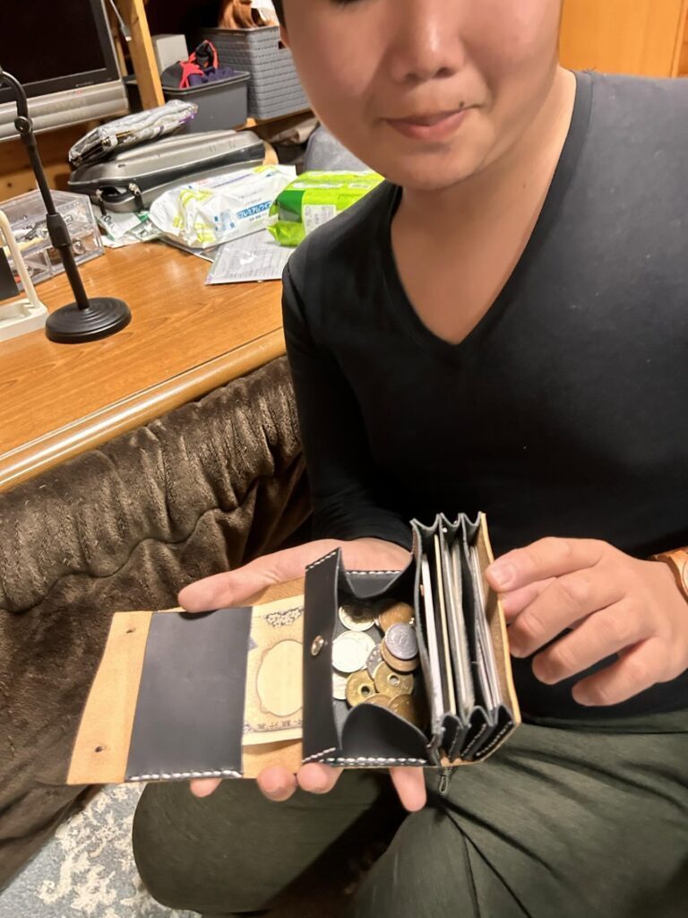 息子さんが作った財布⑧（＠rikurioreoさんより提供）